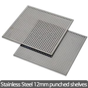 타공 선반 (가이드 포함) Stainless steel 12mm pubched shelves(Drying Oven)
