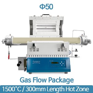 1500℃  가스플로패키지 Gas Flow Package SH-FU-50TH-WG (300mm Ø50)
