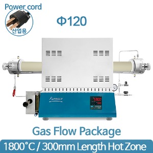 1800℃ 가스플로패키지 Gas Flow Package SH-FU-120TS-WG (300mm Ø120)